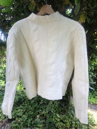Jersey ochos color hueso