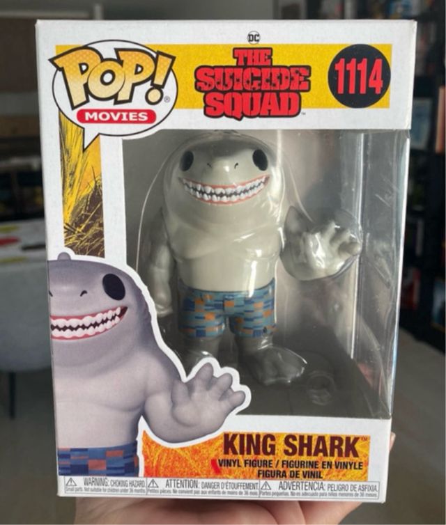 Funko pop rei tubarão #1114