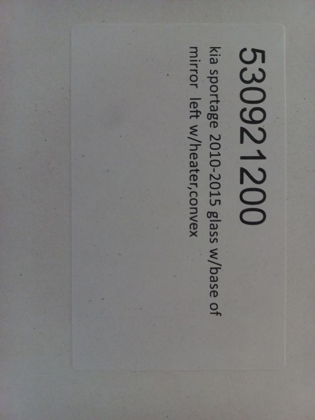 Vetro specchio retrovisore Kia Sportage Dx