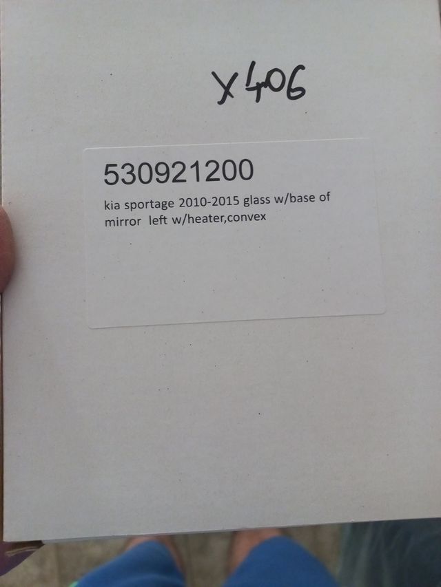 Vetro specchio retrovisore Kia Sportage Dx