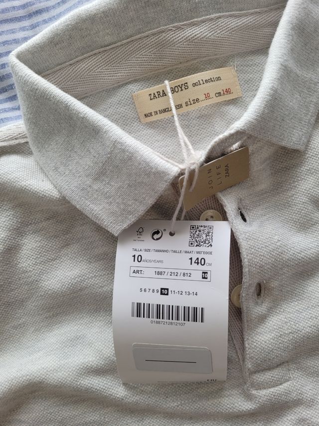 Polos Niño 10A ZARA