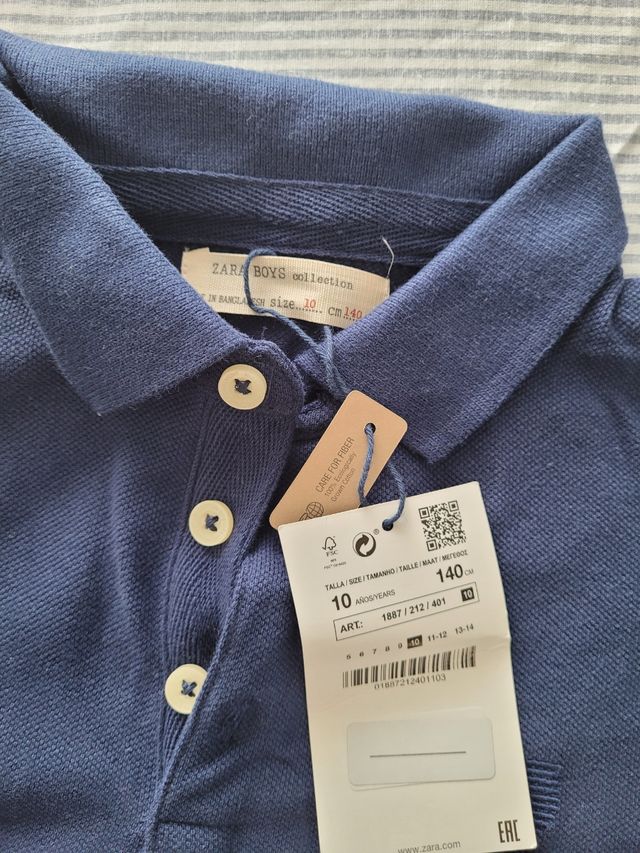 Polos Niño 10A ZARA