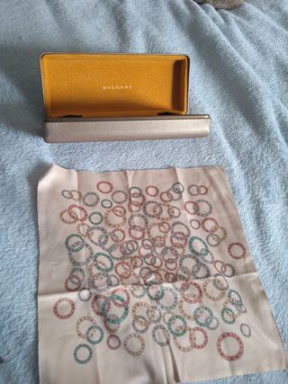 Estuche gafas bulgari