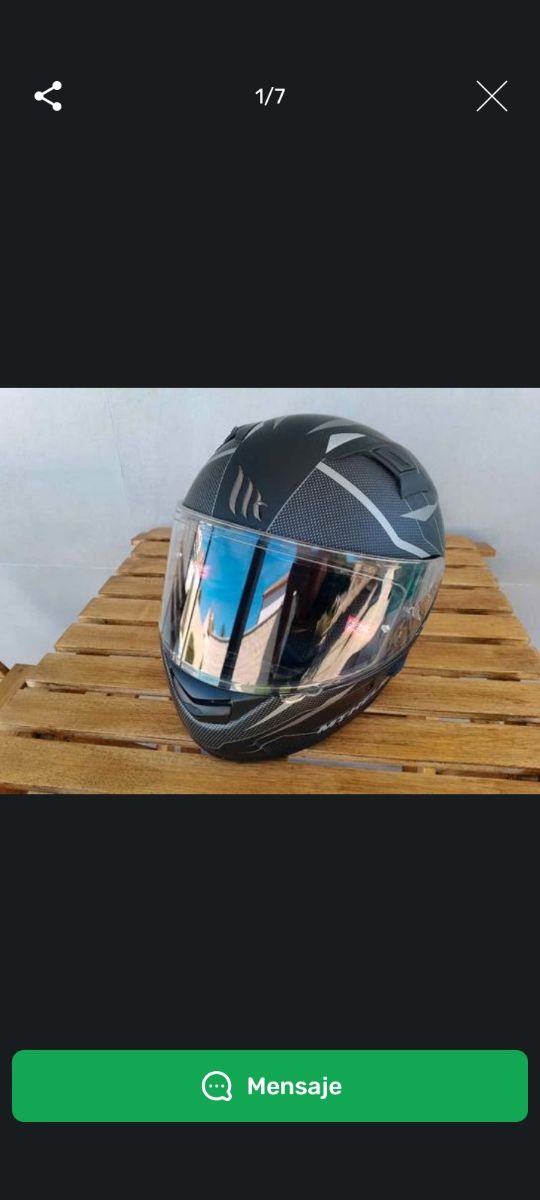 Casco moto