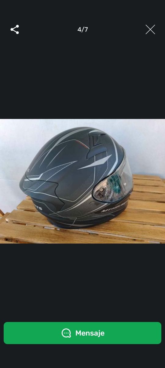 Casco moto
