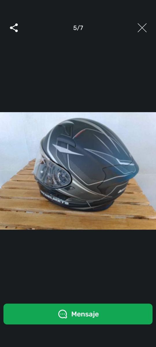 Casco moto