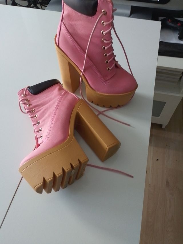 Botas plataforma tacón