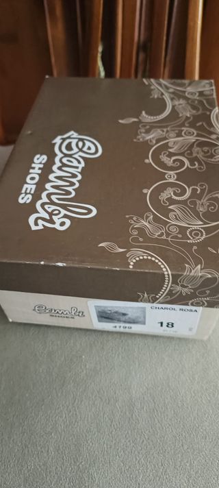 Zapatos niña Charol talla 18