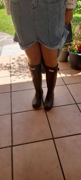 Botas de agua Hunter original.
