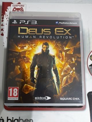 Oferta*PRECINTADO"PS3 Deus Ex Human+Fusil-Rifle"NU