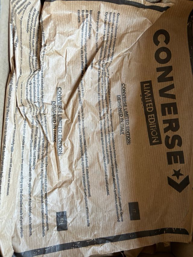 Converse Smoked 38’5 edicion limitada