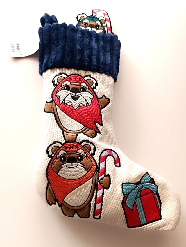 Disney Ewoks calcetín de Navidad Star wars