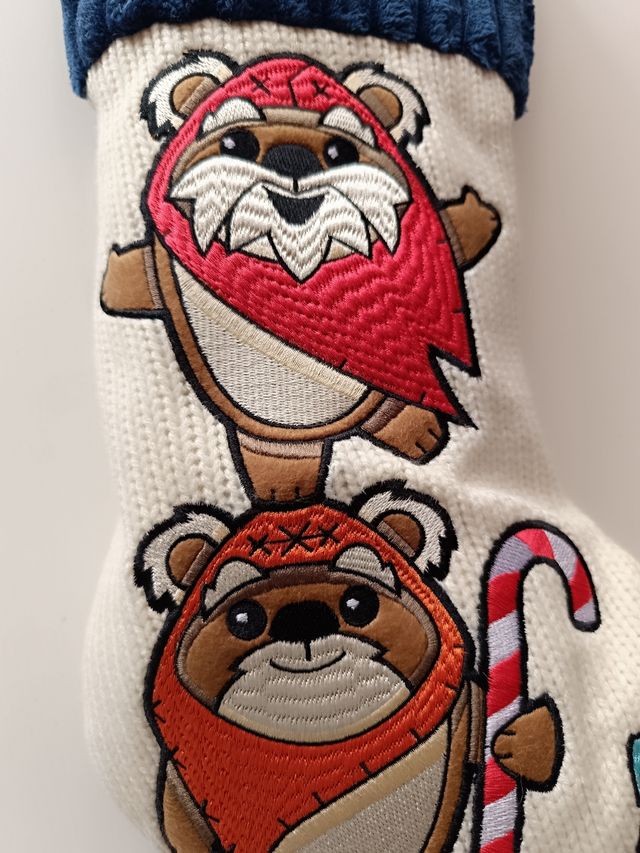 Disney Ewoks calcetín de Navidad Star wars