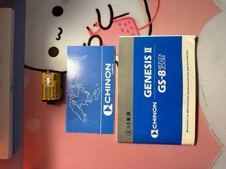 Chinon Genesis II (GS-8) fotocamera reflex 35-80mm