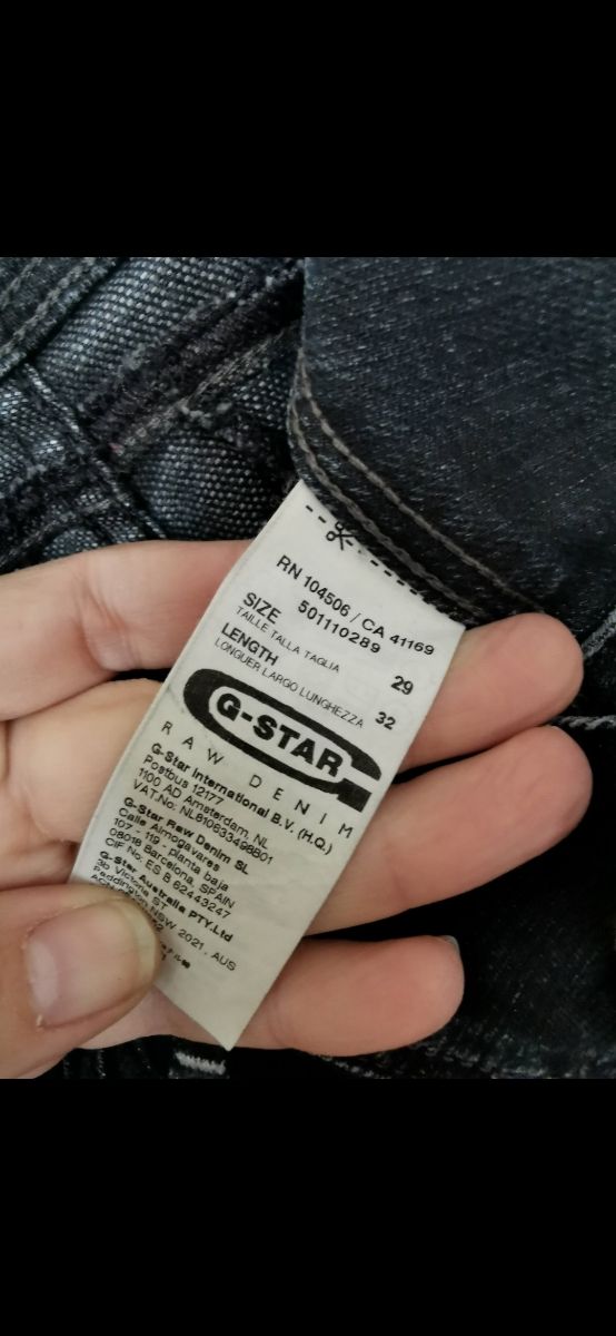 Pantalón de chica talla 29 de G-Star.