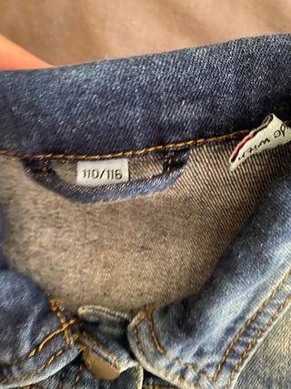 Chaqueta tejana para niño/niña