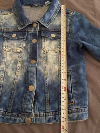 Chaqueta tejana para niño/niña