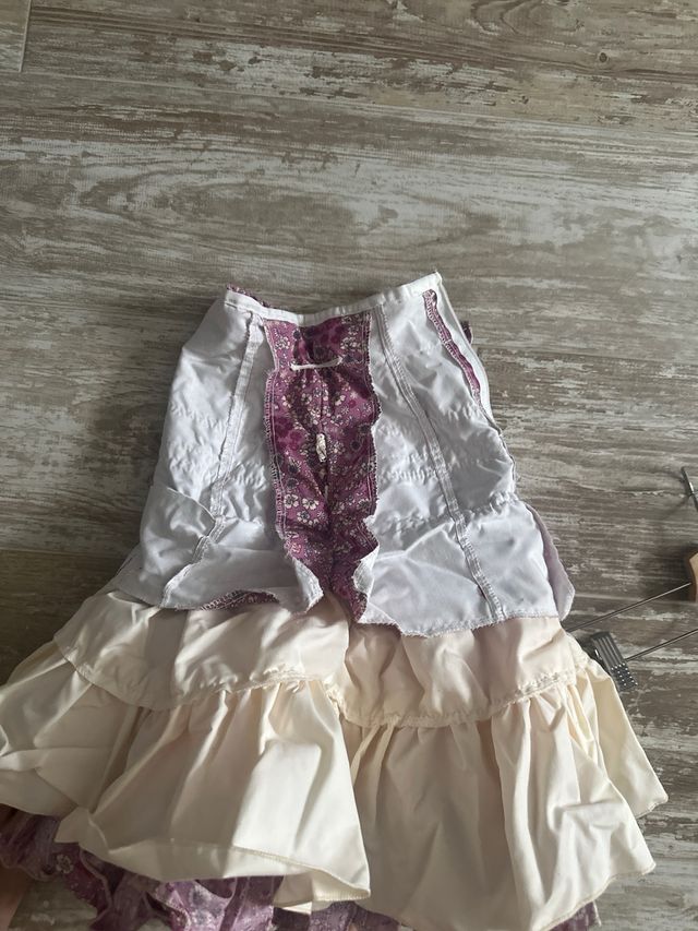 Falda flamenca niña