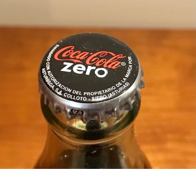 Bottiglia Coca-Cola Zero Spagna- Asturbega Asturias
