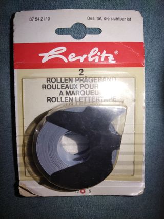 CINTA PARA MÁQUINA DE ROTULAR