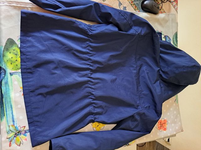 Impermeabile blu conbipel taglia m