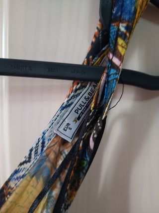 Vestido estampado étnico