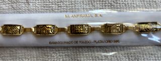 Pulsera Damasquinado de Toledo Oro 24k