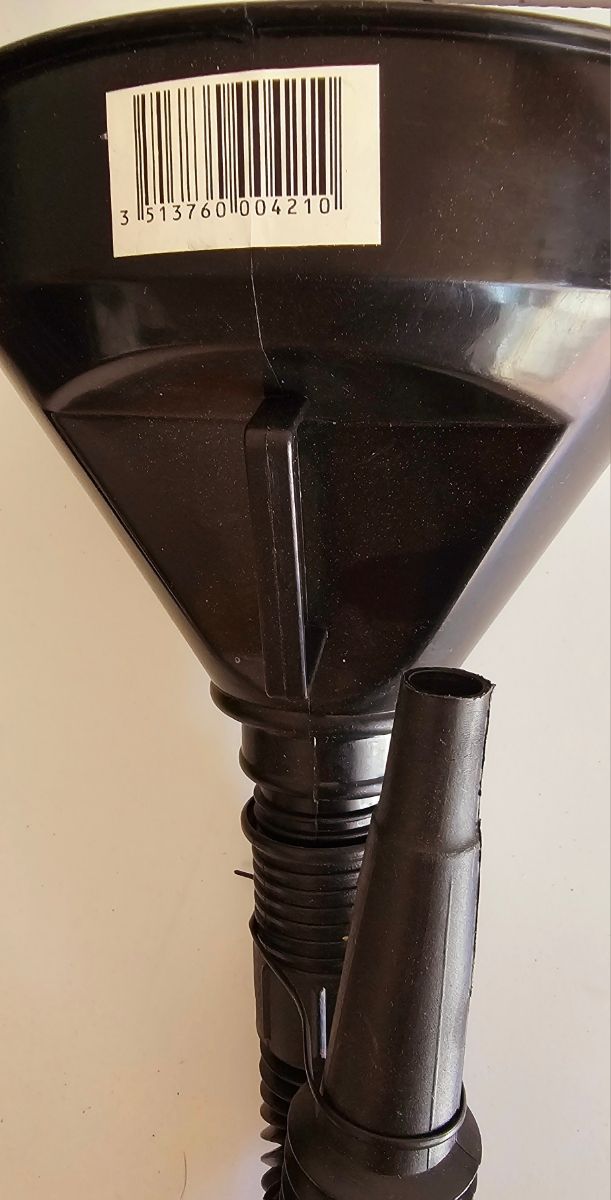 Embudo depósitos autocaravana, caravana