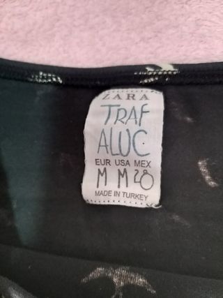 Top gris Zara 