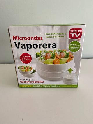 Vaporera microondas