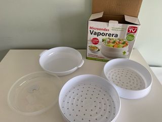 Vaporera microondas