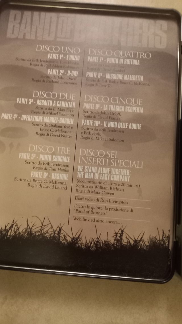 Cofanetto serie "Band Of Brothers"
