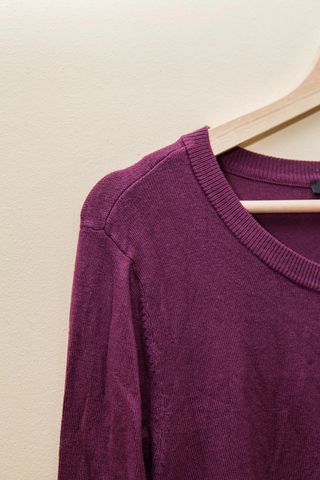 Rebeca cárdigan de color morado de Esmara