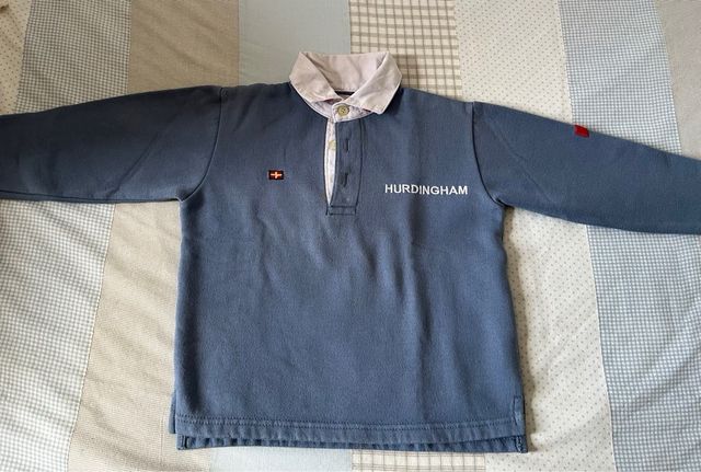 Sudadera celeste de Spantapajaros