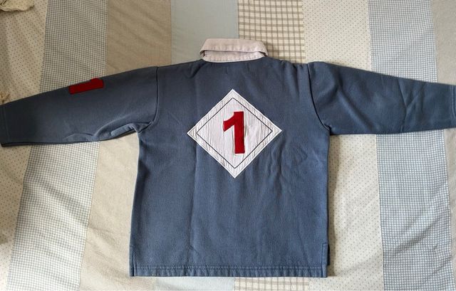 Sudadera celeste de Spantapajaros