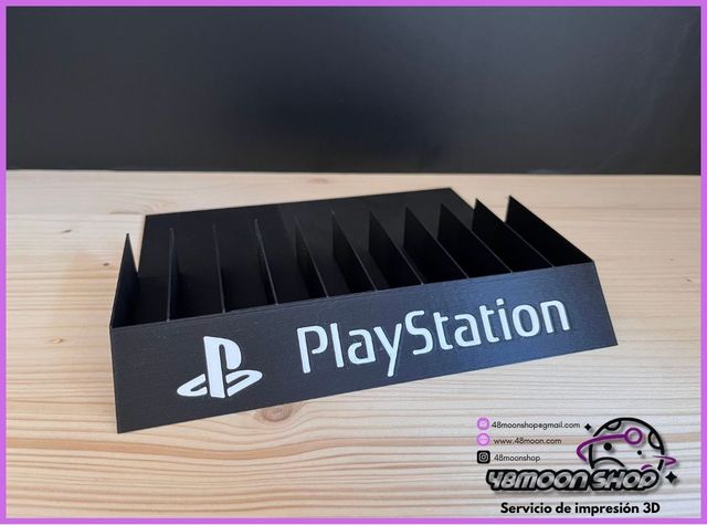 Soporte Juegos Psx - Impresión 3D