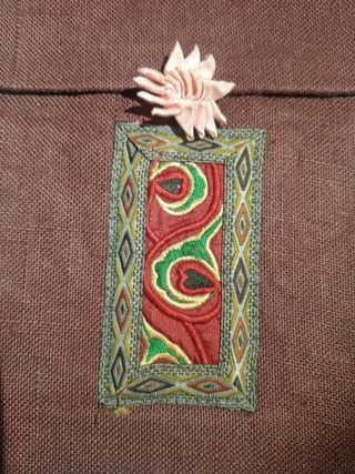 Bolso de tela de artesania