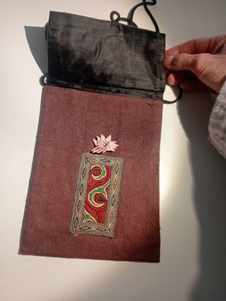 Bolso de tela de artesania