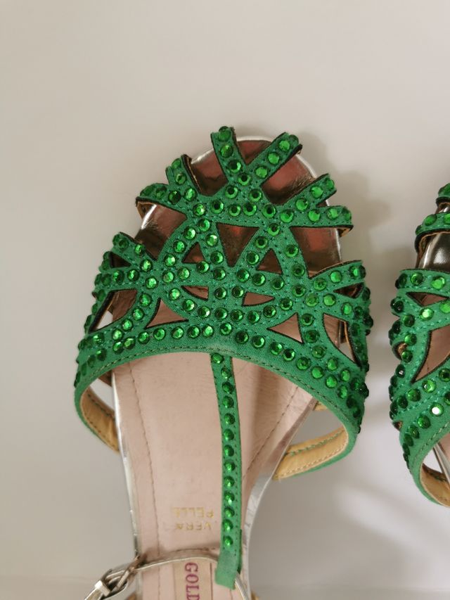 Sandalias de chica N°36 de Gold & Gold