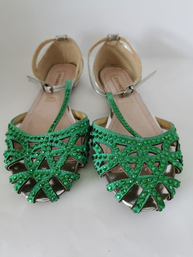 Sandalias de chica N°36 de Gold & Gold