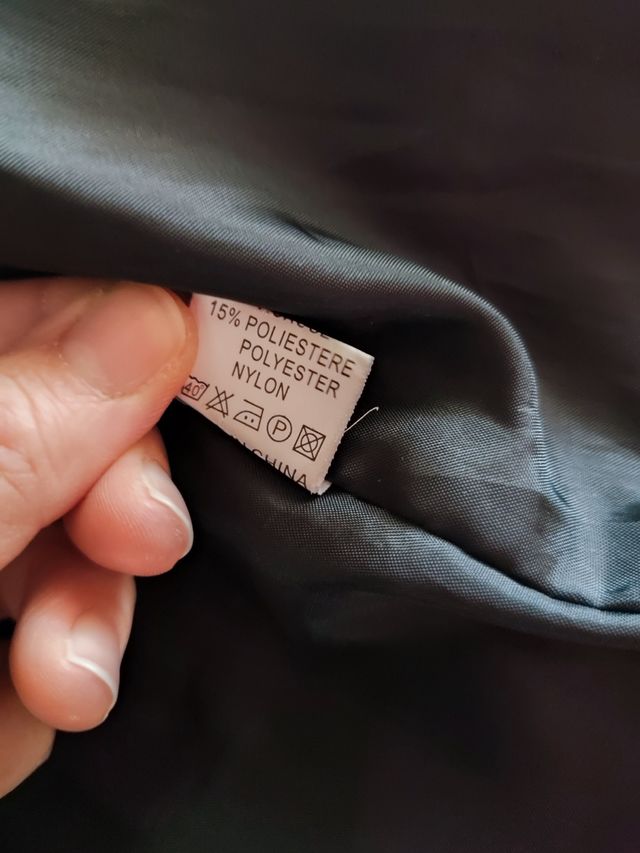 Abrigo de paño, 3/4