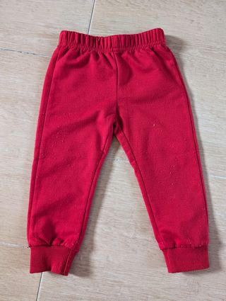 Pantalone tuta rosso