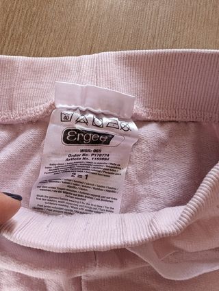 Pantalone tuta rosa