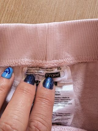 Pantalone tuta rosa