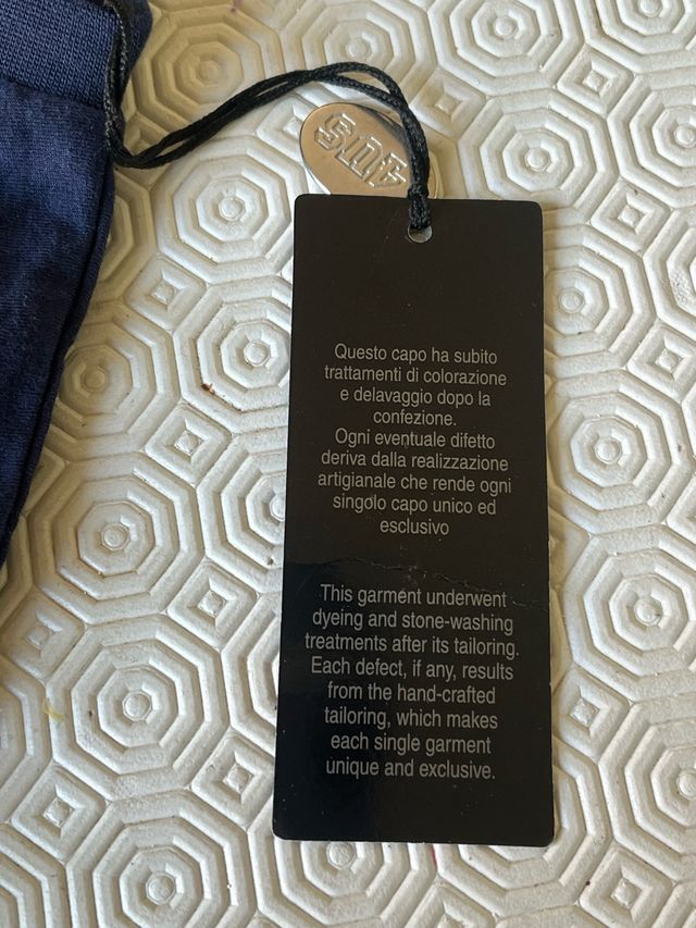 Tshirt blu Cesare Paciotti ragazzo 14 anni