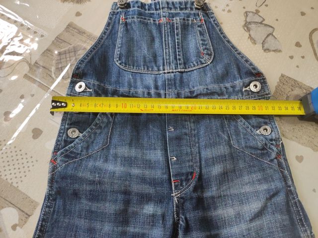 Salopette corta bambino