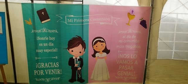 Comunión photocall 