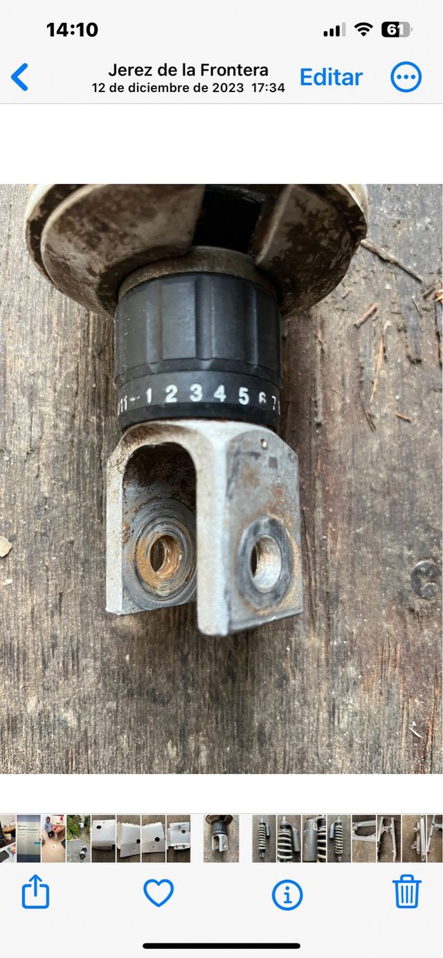 amortiguador ktm 125gs