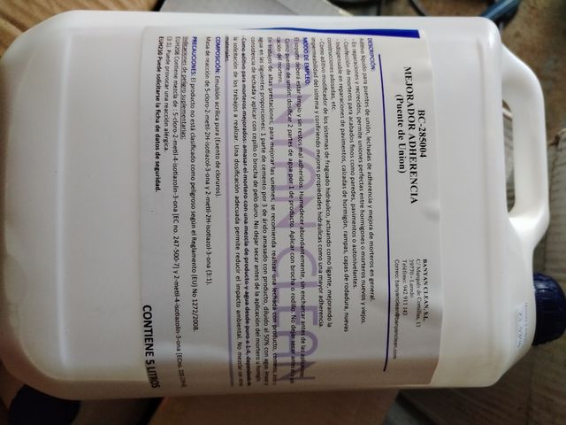 Mejorador adherencia puente unión