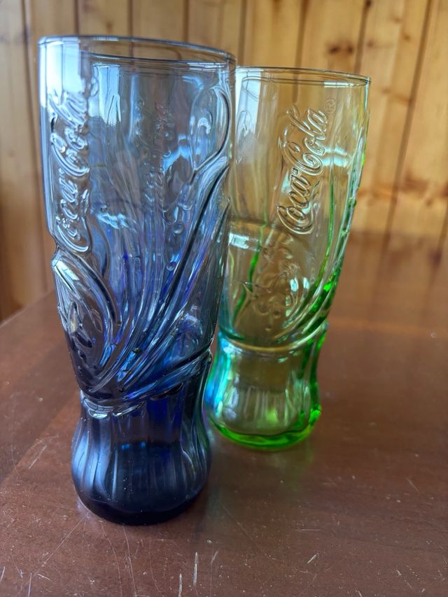 Set di 3 bicchieri Coca Cola nuovi